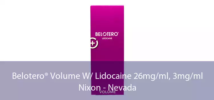 Belotero® Volume W/ Lidocaine 26mg/ml, 3mg/ml Nixon - Nevada