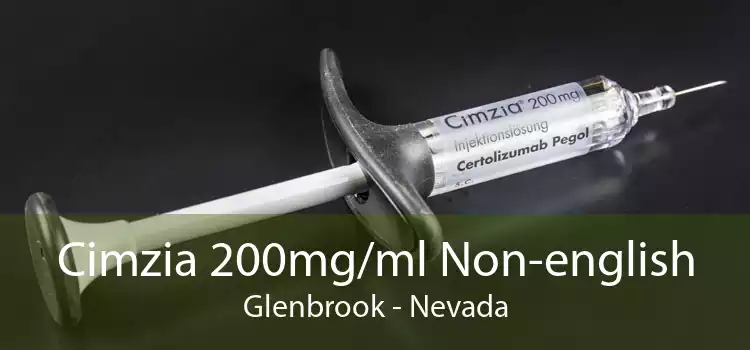 Cimzia 200mg/ml Non-english Glenbrook - Nevada