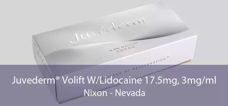 Juvederm® Volift W/Lidocaine 17.5mg, 3mg/ml Nixon - Nevada