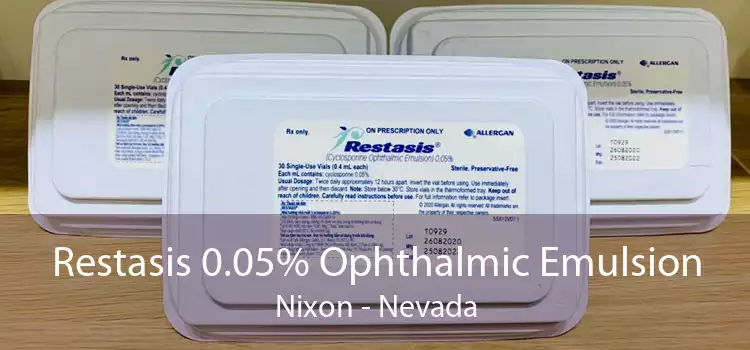 Restasis 0.05% Ophthalmic Emulsion Nixon - Nevada
