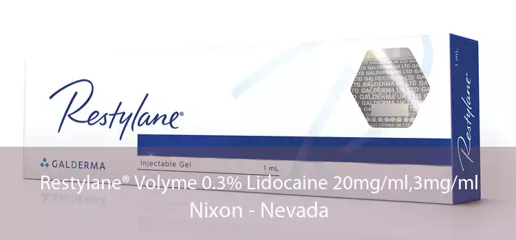 Restylane® Volyme 0.3% Lidocaine 20mg/ml,3mg/ml Nixon - Nevada