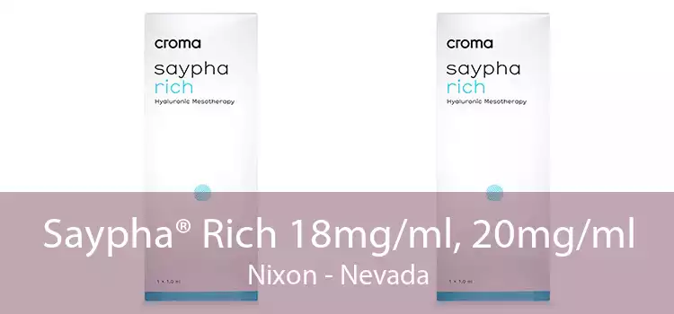 Saypha® Rich 18mg/ml, 20mg/ml Nixon - Nevada