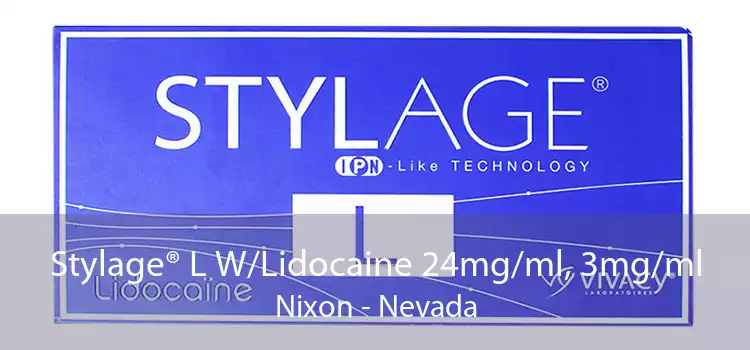 Stylage® L W/Lidocaine 24mg/ml, 3mg/ml Nixon - Nevada