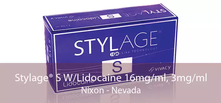 Stylage® S W/Lidocaine 16mg/ml, 3mg/ml Nixon - Nevada