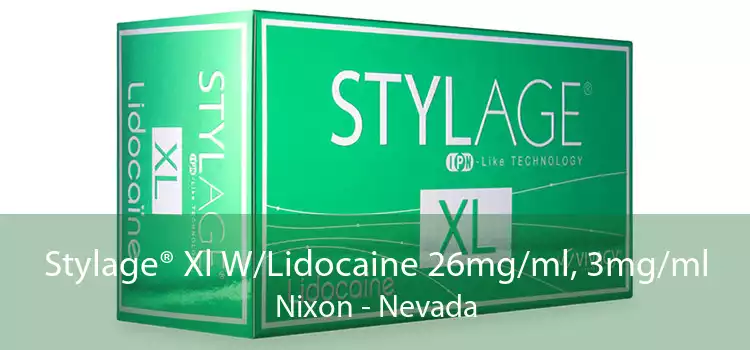 Stylage® Xl W/Lidocaine 26mg/ml, 3mg/ml Nixon - Nevada