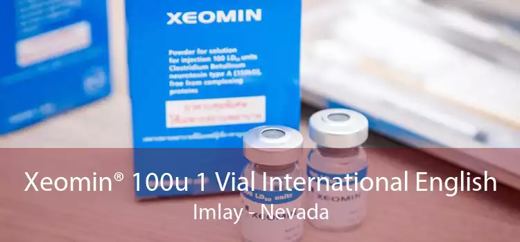 Xeomin® 100u 1 Vial International English Imlay - Nevada