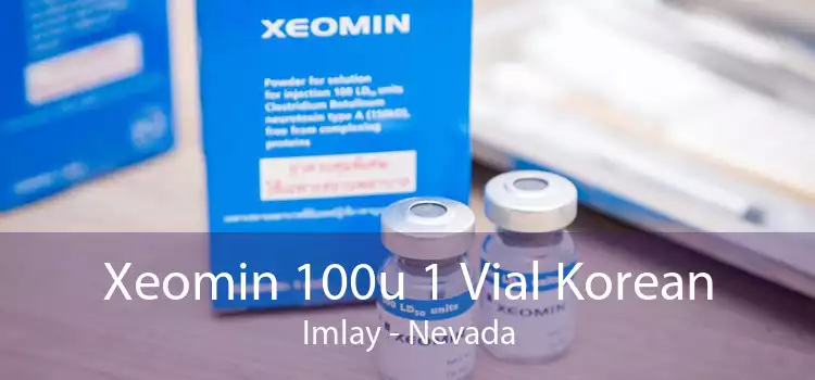Xeomin 100u 1 Vial Korean Imlay - Nevada