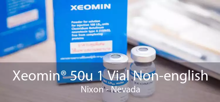Xeomin® 50u 1 Vial Non-english Nixon - Nevada